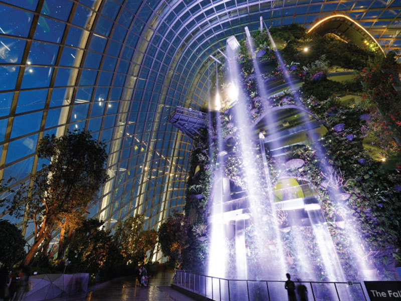 Twin Conservatories & Free Gardens by the Bay Transfer Shuttle