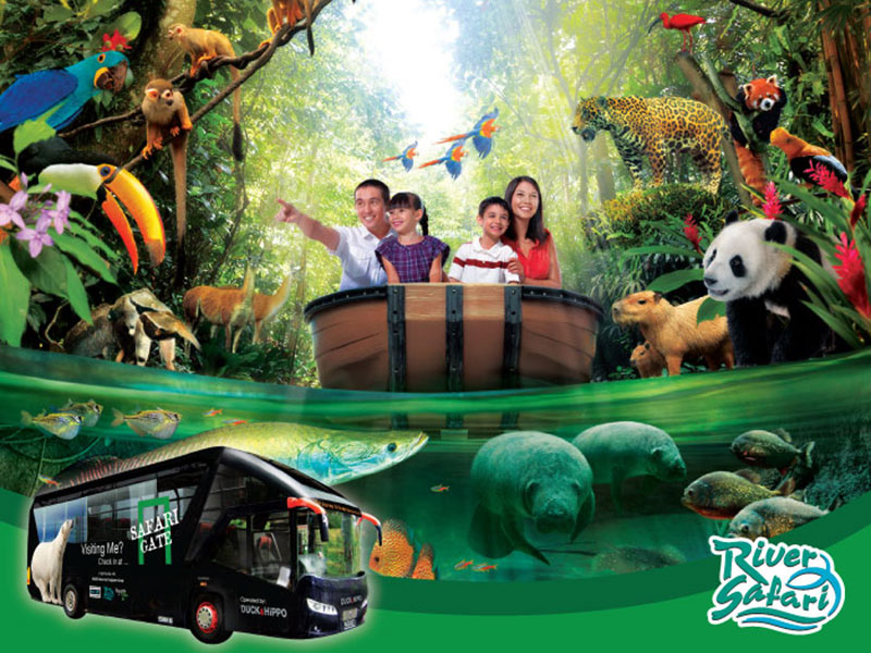 River Safari Free & Easy with 2-way transfer