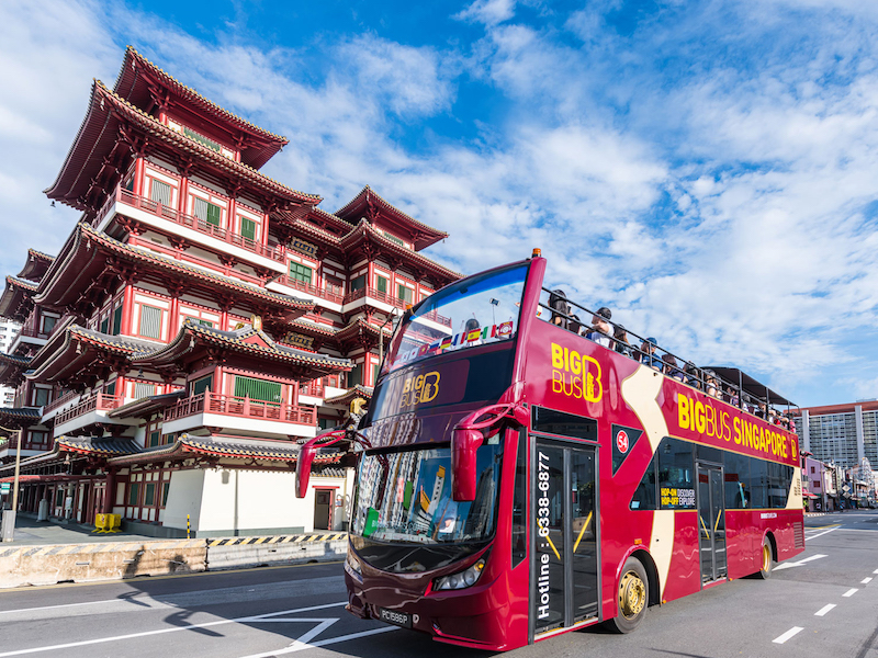 Big Bus Tours - Choice of 'City' or 'Heritage' Route