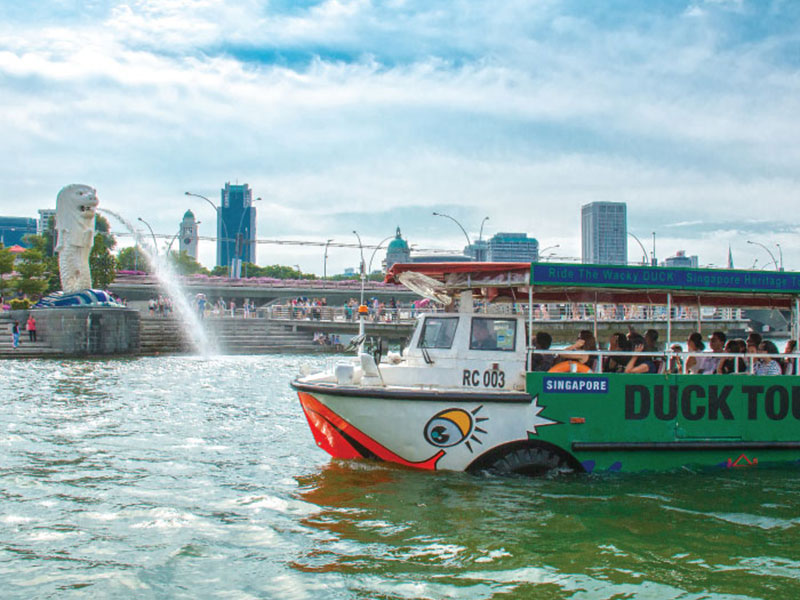Up to 15% off DUCKtours for Singaporeans & Residents