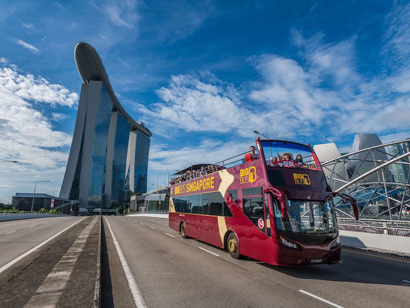 20% off Big Bus Tours for Singaporeans & Residents